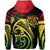 Hawaii Hoodie Kanaka Reggae Allover Zip Hoodie - Polynesian Pride