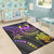 Pohnpei Custom Personalised Area Rug - Pink Turtle - Polynesian Pride