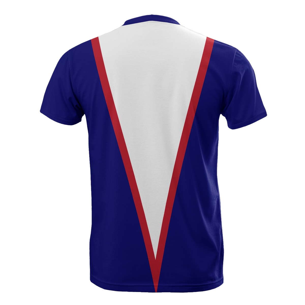 American Samoa T Shirt Eagle Scratch Style Blue - Polynesian Pride