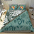 Tonga Polynesian Bedding Set - Leaves And Turtles - Polynesian Pride