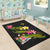 Fiji Polynesian Area Rug - Plumeria Tribal - Polynesian Pride