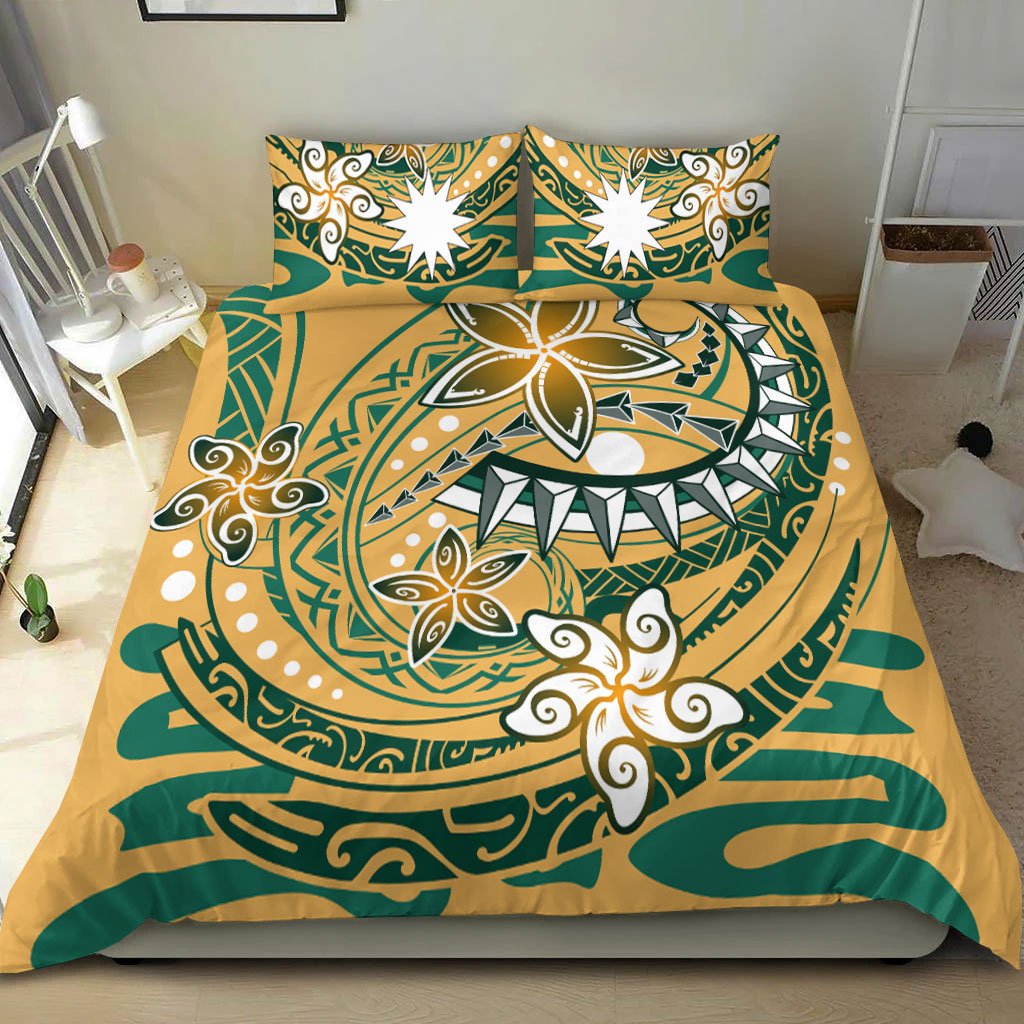 Nauru Bedding Set - Spring style yellow - Polynesian Pride