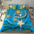 Tuvalu Polynesian Bedding Set - Spring Style Blue Color - Polynesian Pride