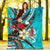 Vanuatu Premium Blanket - Tribal Flower With Special Turtles Blue Color - Polynesian Pride