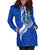 Pohnpei Hoodie Dress - Micronesia Pride Blue - LT12 - Polynesian Pride