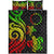 Cook Islands Quilt Bed Set - Reggae Tentacle Turtle - Polynesian Pride