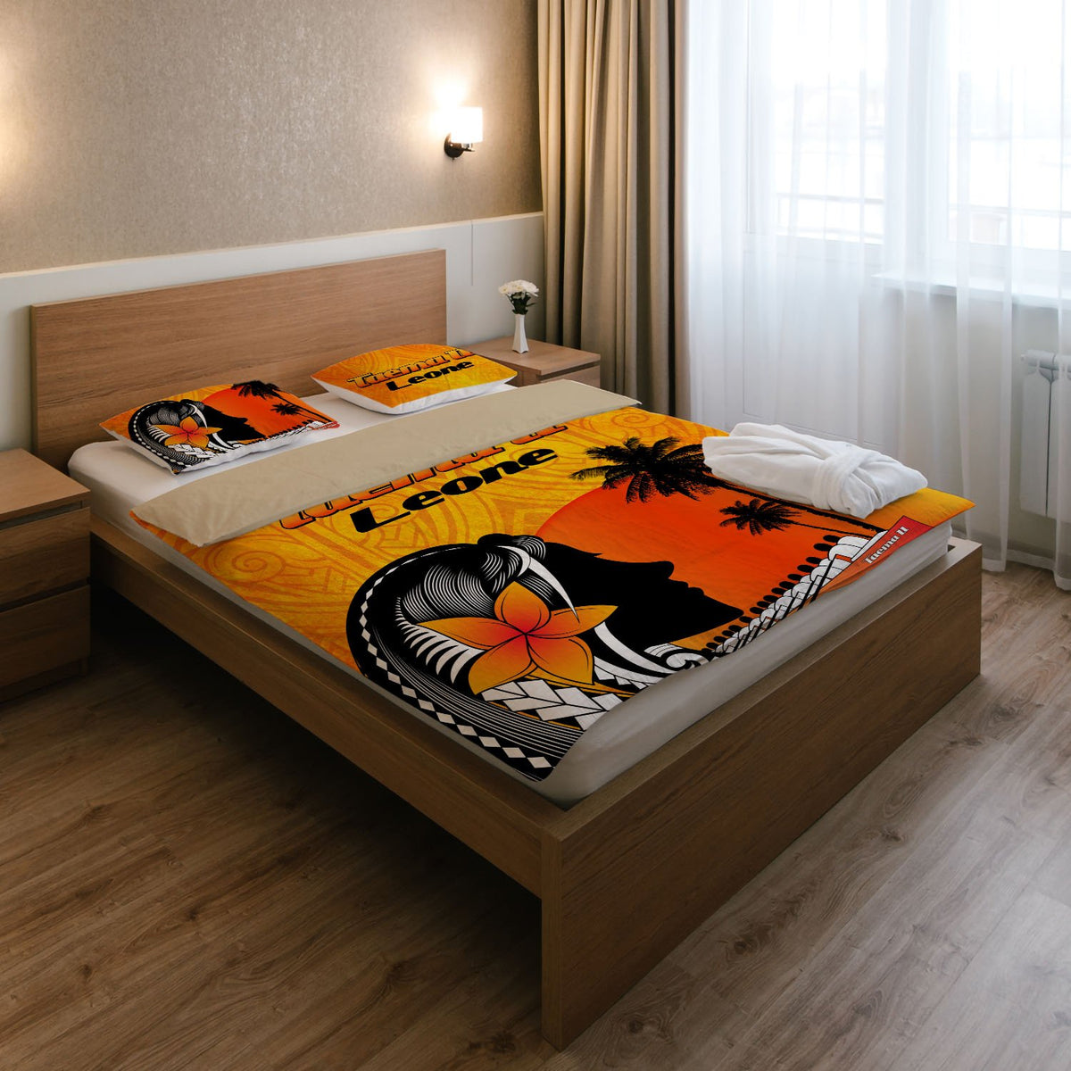 American Samoa Bedding Set - Taema II Leone - Polynesian Pride