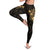 Polynesian Hawaii Women's Leggings - Gold Pineapple - Polynesian Pride