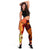 Hawaii Women's Leggings - Tribal Tuna Fish Orange - Polynesian Pride