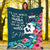 (Custom Personalised) Samoa Mothers Day With Green Turtle Blanket - LT12 - Polynesian Pride