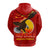 American Samoa Zip up Hoodie Nuuuli Manulele Tausala Eagle LT12 - Polynesian Pride