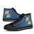 Guam High Top Shoes - Hafa Adai With Map - Polynesian Pride