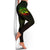 Tonga Polynesian Women's Legging - Reggae Turtle Hibiscus Flower Frame Vintage - Polynesian Pride