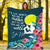 (Custom Personalised) Palau Mothers Day With Green Turtle Blanket - LT12 - Polynesian Pride