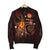 Nauru Polynesian Men's Bomber Jacket - Legend of Nauru (Red) - Polynesian Pride