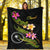 Chuuk Polynesian Blanket - Plumeria Tribal - Polynesian Pride