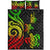 New Caledonia Quilt Bed Set - Reggae Tentacle Turtle - Polynesian Pride