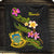 Tuvalu Polynesian Quilt - Plumeria Tribal - Polynesian Pride