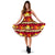 Hawaii Sunshine Midi Dress Midi Dress Red - Polynesian Pride