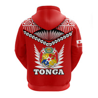 Tonga Zip up Hoodie Tongan Pride LT12 - Polynesian Pride