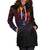 Tahiti Hoodie Dress - Butterfly Polynesian Style - Polynesian Pride