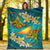 Tokelau Polynesian Blanket - Manta Ray Ocean - Polynesian Pride