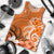 Chuuk Men's Tank Top - Chuuk Spirit Orange - Polynesian Pride