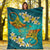 Fiji Polynesian Blanket - Manta Ray Ocean - Polynesian Pride