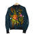 Fiji Polynesian Men's Bomber Jacket - Legend of Fiji (Blue) - Polynesian Pride