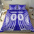 (Custom Personalised) Cook Islands Rakahanga Bedding Set - Tribal Pattern - LT12 - Polynesian Pride