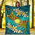 Marshall Islands Polynesian Blanket - Manta Ray Ocean - Polynesian Pride