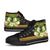 Vanuatu High Top Shoes - Polynesian Gold Patterns Collection - Polynesian Pride