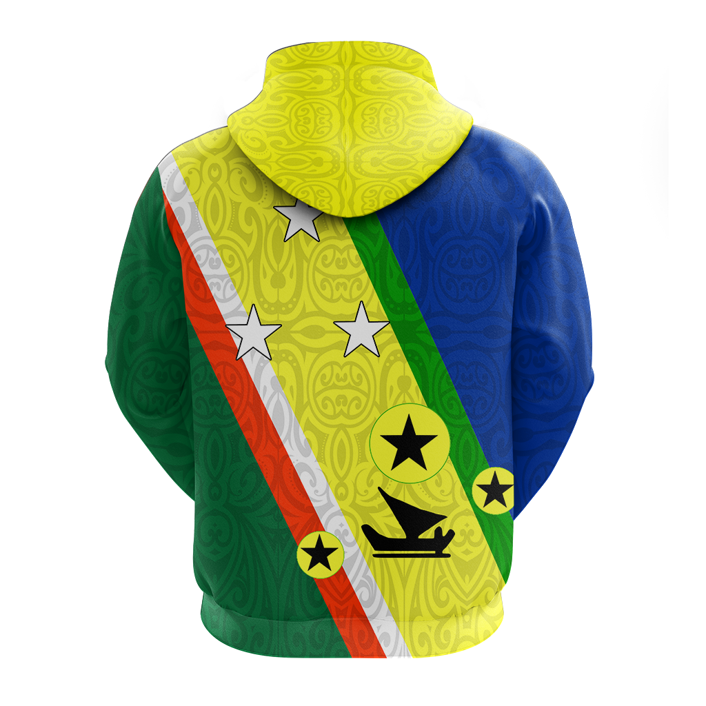 Vanuatu Malampa Penama Combine Hoodie LT12 - Polynesian Pride
