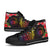 Hawaii High Top Shoes - Tropical Hippie Style - Polynesian Pride