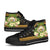 Hawaii High Top Shoes - Polynesian Gold Patterns Collection - Polynesian Pride