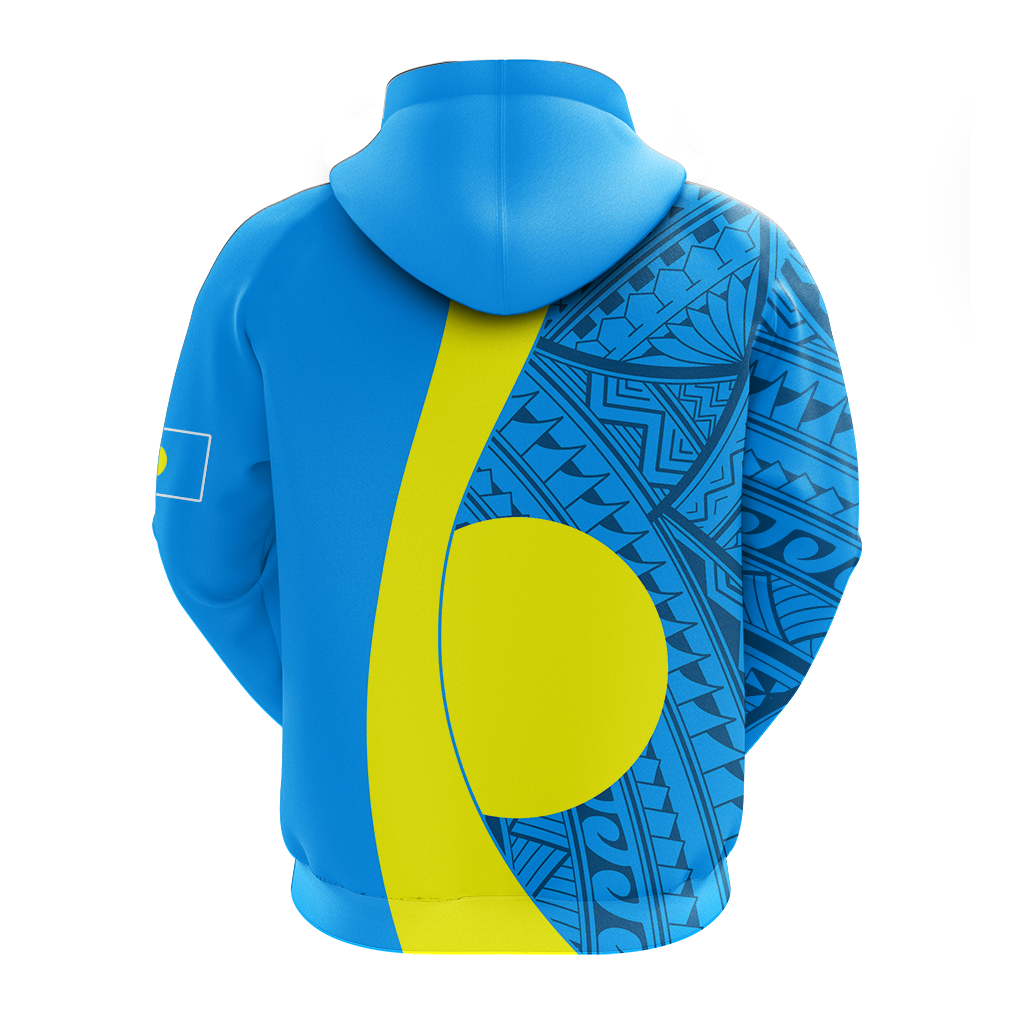 Palau Hoodie Tribal Pattern LT12 - Polynesian Pride