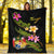 Tonga Polynesian Blanket - Plumeria Tribal - Polynesian Pride