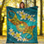 Tahiti Polynesian Blanket - Manta Ray Ocean - Polynesian Pride