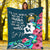 (Custom Personalised) Nauru Mothers Day With Green Turtle Blanket - LT12 - Polynesian Pride