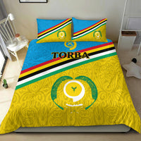 Vanuatu Torba Province Bedding Set - Flag Style - LT12 - Polynesian Pride