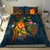 Niue Polynesian Bedding Set - Legend of Niue (Blue) Blue - Polynesian Pride