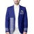 (Custom Personalised) Hango Institute of Agriculture College Tonga Blazer Ngatu LT13 Unisex Blue - Polynesian Pride