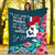 (Custom Personalised) Wallis and Futuna Mothers Day With Green Turtle Blanket - LT12 - Polynesian Pride