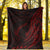 Samoa Premium Blanket - Polynesian Pattern Style Red Color - Polynesian Pride