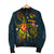 Tonga Polynesian Men's Bomber Jacket - Legend of Tonga (Blue) - Polynesian Pride