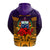 Samoa Hoodie Hibiscus With Tribal LT12 - Polynesian Pride