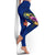 Hawaii Polynesian Women's Leggings - Floral With Seal Blue - Polynesian Pride