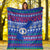 Northern Mariana Islands Christmas Blanket - Ugly Christmas - LT12 - Polynesian Pride