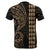 Kanaka Map Polynesian T shirt Gold - Polynesian Pride