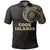 Cook Islands in My Heart Tattoo Polo Shirt Unisex Black - Polynesian Pride